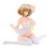 Vue arrière de la figurine Nikke Anis Yumemirize mettant en valeur les détails du costume en PVC