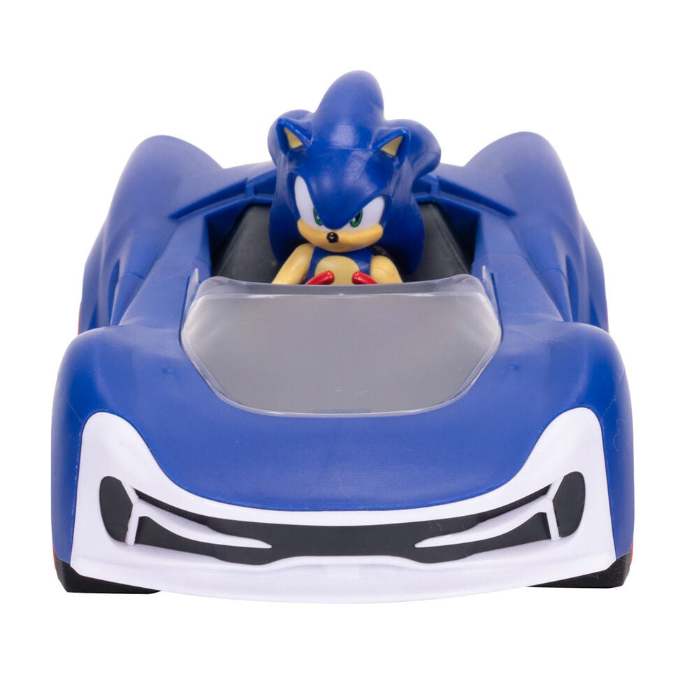 Mécanisme Rev Up du véhicule Sonic en fonctionnement avec effet de mouvement