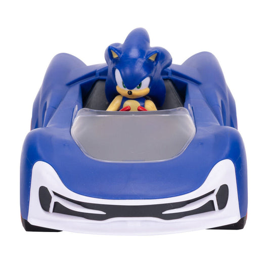 Mécanisme Rev Up du véhicule Sonic en fonctionnement avec effet de mouvement