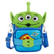 Sac bandoulière Loungefly Toy Story 30e anniversaire avec motif Aliens en cuir synthétique
