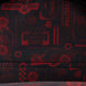 Intérieur du sac à dos Loungefly Disney Pixar Cars McQueen avec doublure assortie et compartiment spacieux
