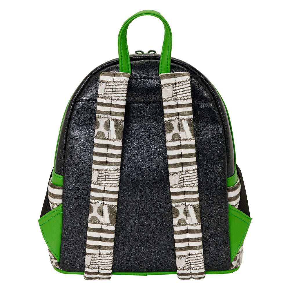 Poignée supérieure robuste du sac à dos Loungefly Disney Sparky Frankenweenie en simili cuir texturé