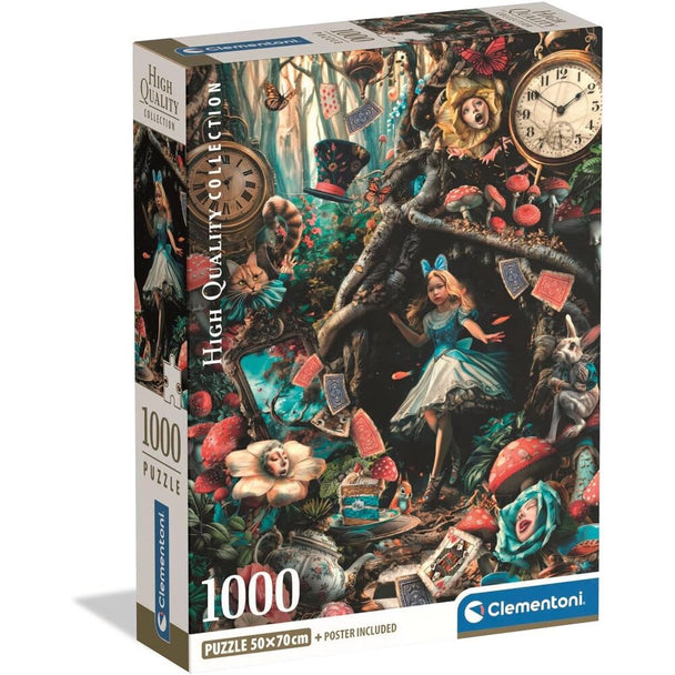 Photo du puzzle assemblé Another Day in Wonderland de 70x50 cm mettant en valeur la qualité des pièces