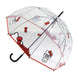 Parapluie Hello Kitty CERDÁ ouvert, montrant le design coloré et le personnage emblématique, idéal pour les jours de pluie.
