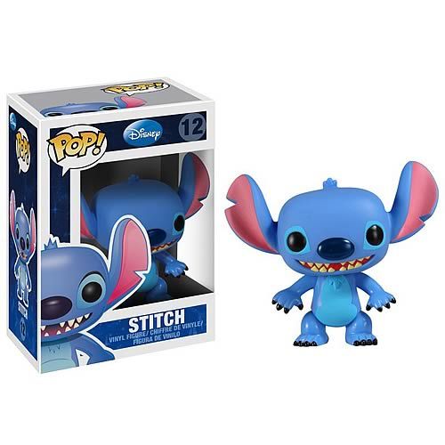 Figurine Funko POP Stitch Disney en vinyle de 9 cm présentée dans sa boîte cadeau officielle
