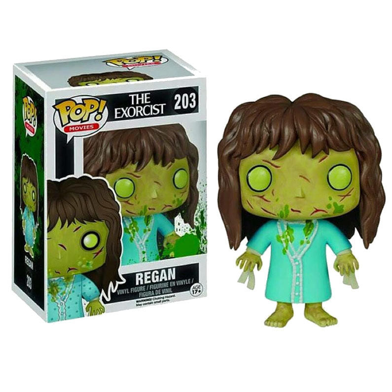 Boîte cadeau collector contenant la figurine POP FUNKO Regan de The Exorcist
