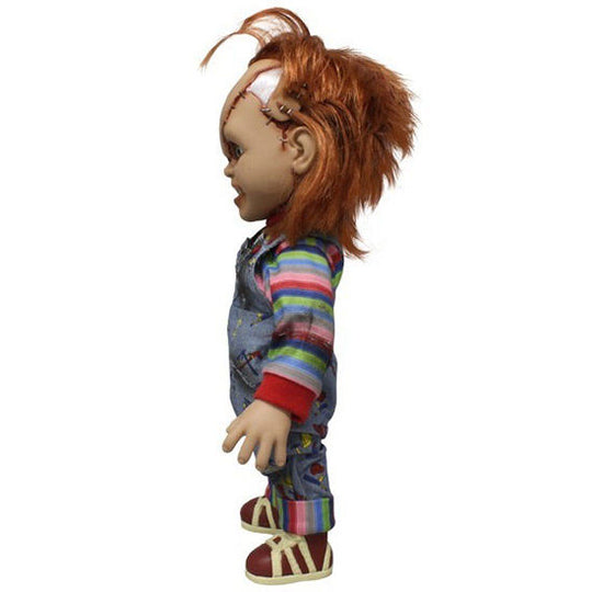Figurine parlante Chucky montrant l'ouverture de la bouche pour les phrases
