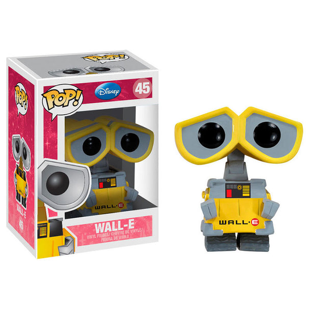 Figurine Funko POP Disney Pixar Wall-E en vinyle de 10 cm, vue de face avec détails précis et couleurs vives