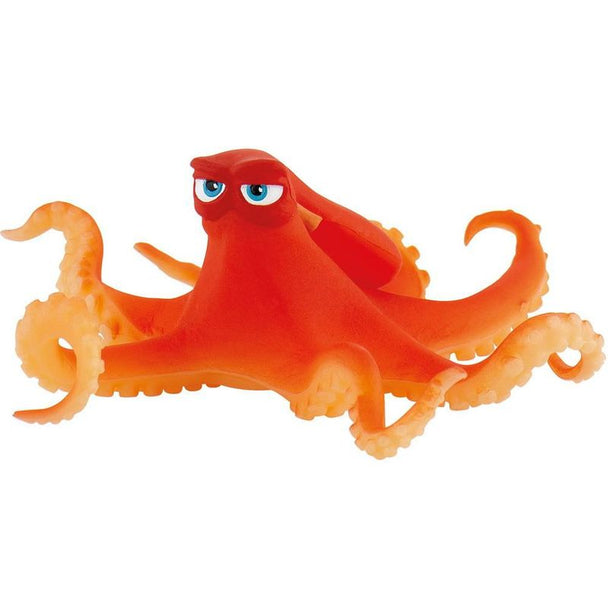 Figurine Hank de Finding Dory de 10 cm par BULLYLAND, vue de face avec détails précis et couleurs vives.
