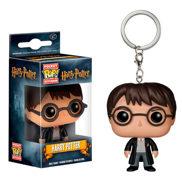 Porte-clés Pocket POP Harry Potter FUNKO avec design détaillé et couleurs vives sur fond blanc
