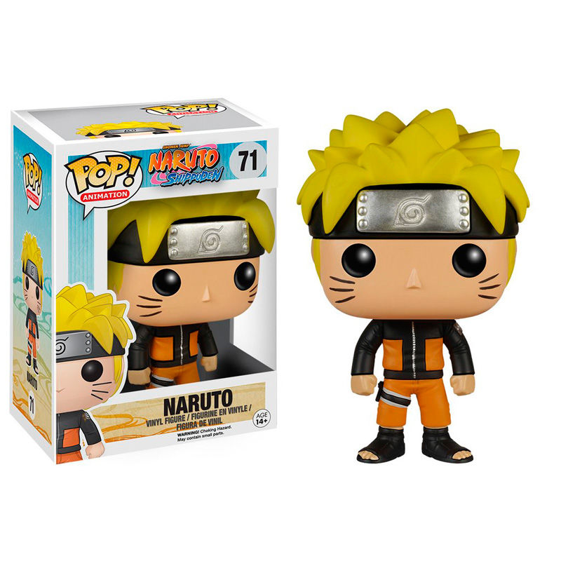 Figurine Funko POP Naruto Shippuden Naruto en vinyle de 10 cm dans sa boîte cadeau officielle