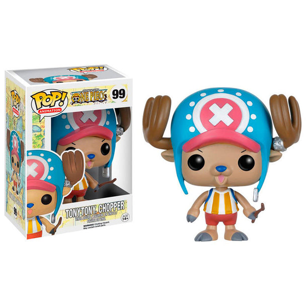 Figurine Funko POP Tony Tony Chopper de One Piece en vinyle de 10 cm dans sa boîte cadeau