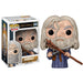 Figurine Funko POP Gandalf Le Seigneur des Anneaux vue de face avec bâton et chapeau pointu