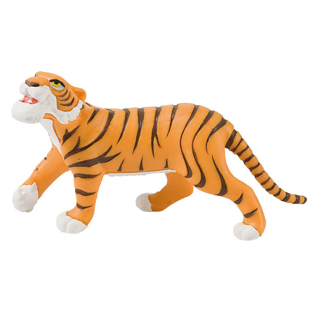 Figurine Shirkan 10cm de BULLYLAND inspirée du Livre de la Jungle Disney, vue de face avec détails réalistes.