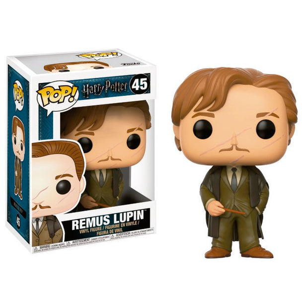 Figurine Funko POP Remus Lupin de Harry Potter en vinyle, 9 cm, présentée dans sa boîte cadeau officielle FUNKO