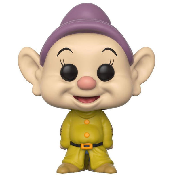 Figurine Funko POP Dopey, le nain de Blanche-Neige, en vinyle de 9 cm avec détails colorés dans sa boîte cadeau