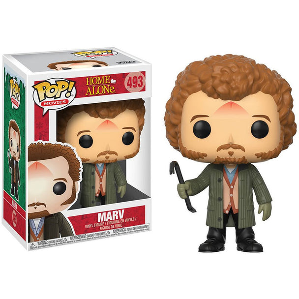 Figurine Funko POP Marv avec tarantule du film Maman, j'ai raté l'avion mesurant 9 cm dans sa boîte cadeau