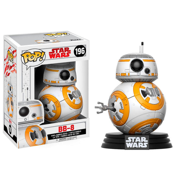 Figurine Funko POP BB-8 en vinyle de 9 cm issue de Star Wars The Last Jedi dans sa boîte cadeau officielle