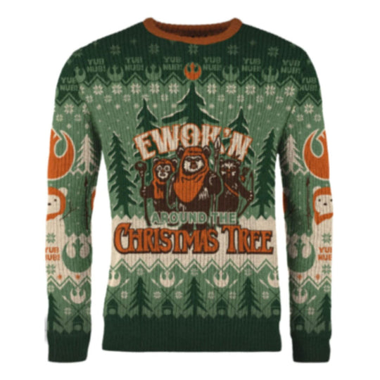 Pull de Noël Star Wars Ewok'n around the Christmas Tree taille S
