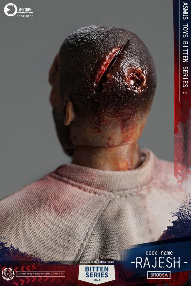 Figurine Rajesh 1/6 en action, mouvement suggéré