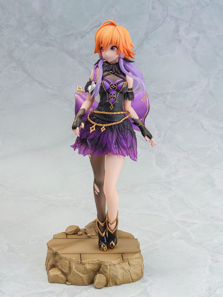 Statuette Idolmaster Asuka Ninomiya Ami Ami gros plan visage