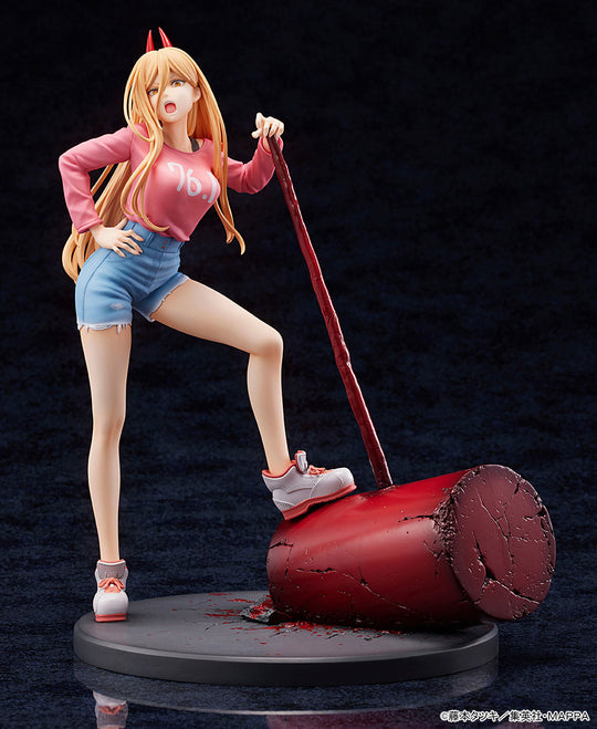 Statuette Power Chainsaw Man 1/7 PVC Ami Ami vue frontale