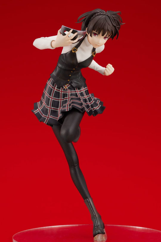 Statuette Persona 5 Royal Makoto Niijima Amakuni, vue de face détaillée