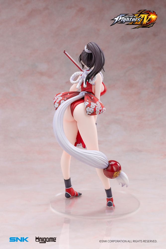 Statuette Mai Shiranui KOF XIV AniGame, vue de dos