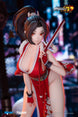 Mai Shiranui KOF XIV figurine de collection, mise en scène