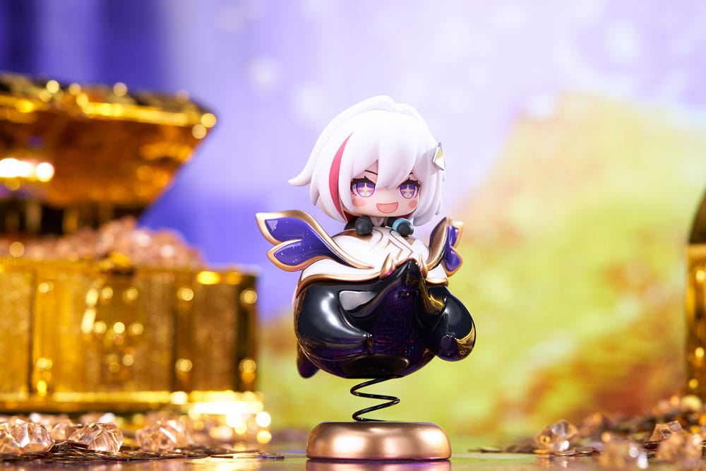 Statuette Honkai Star Rail Topaz & Numby Chibi avec accessoires
