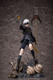 Figurine 9S NieR:Automata PVC 23cm - Gros plan sur le visage et les cheveux