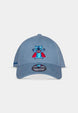 Casquette baseball Difuzed Lilo & Stitch Stitch Hero, vue de face avec le design de Stitch