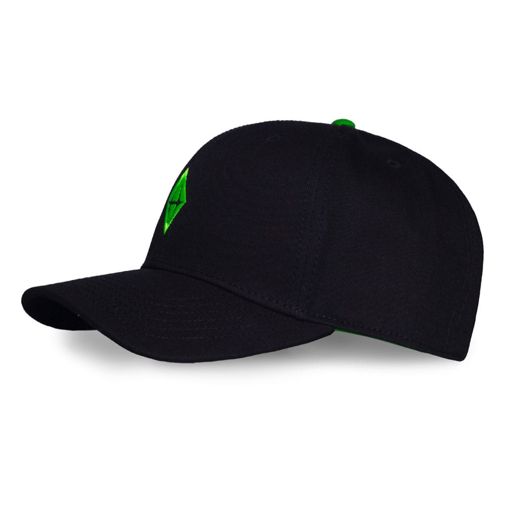 Vue latérale de la casquette baseball Sims Black Diamond en polyester et coton