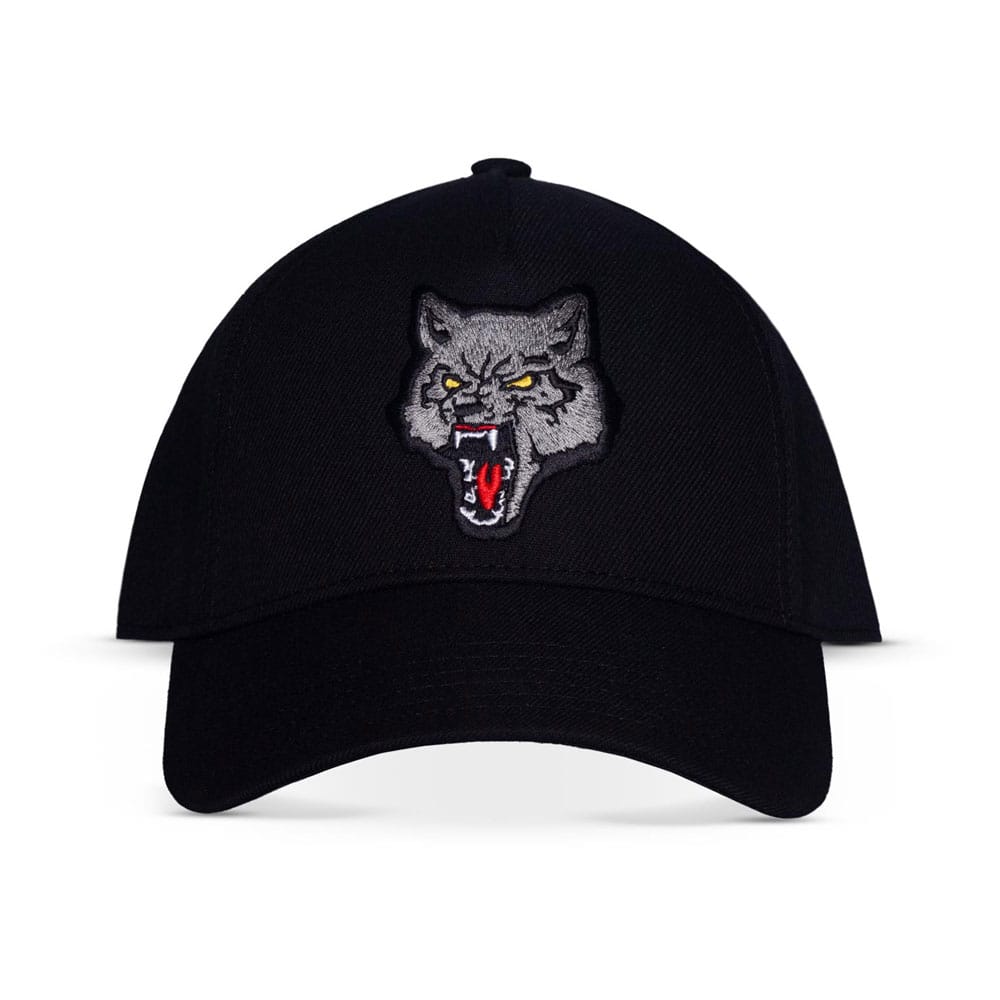 Casquette The Last of Us 2 Snapback Wolf Difuzed, vue de face avec logo
