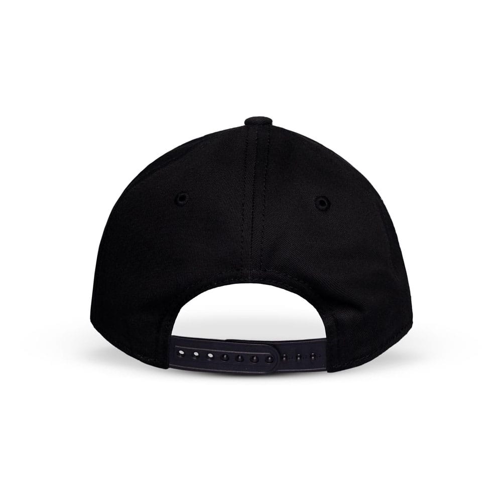 Casquette Batman Comic Difuzed, vue latérale, détail du design