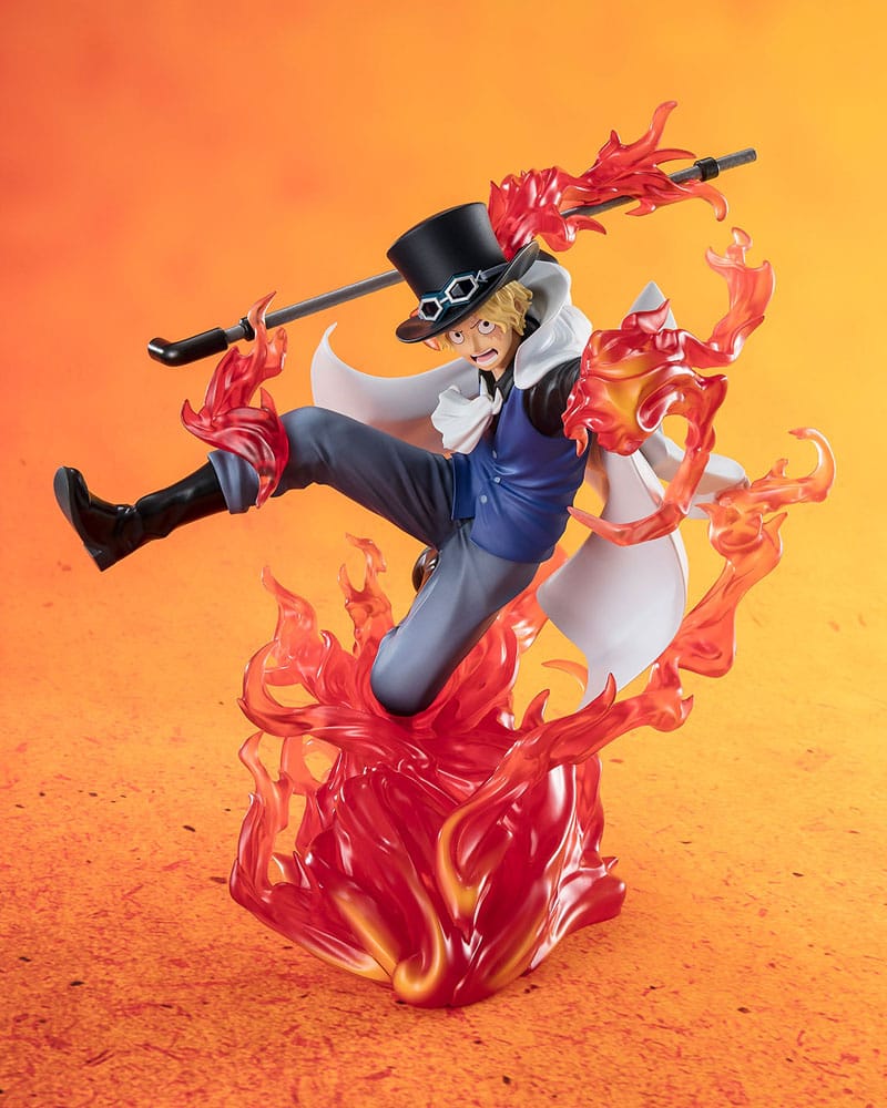Statuette One Piece Sabo Fire Fist Figuarts ZERO Extra Battle 19 cm Bandai