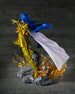 Figurine PVC Gemini Saga 21 cm avec armure dorée et effet Metallic Touch