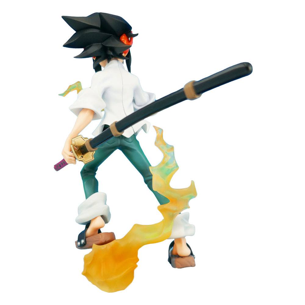 Figurine Yoh Asakura PVC Banpresto Ichibansho en pose dynamique