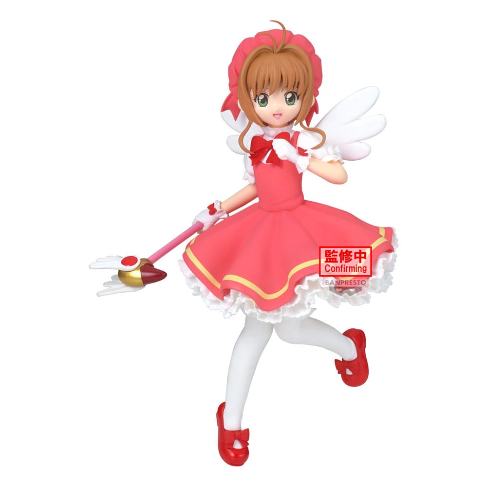 Statuette Cardcaptor Sakura Kinomoto Clow Card 20cm de face