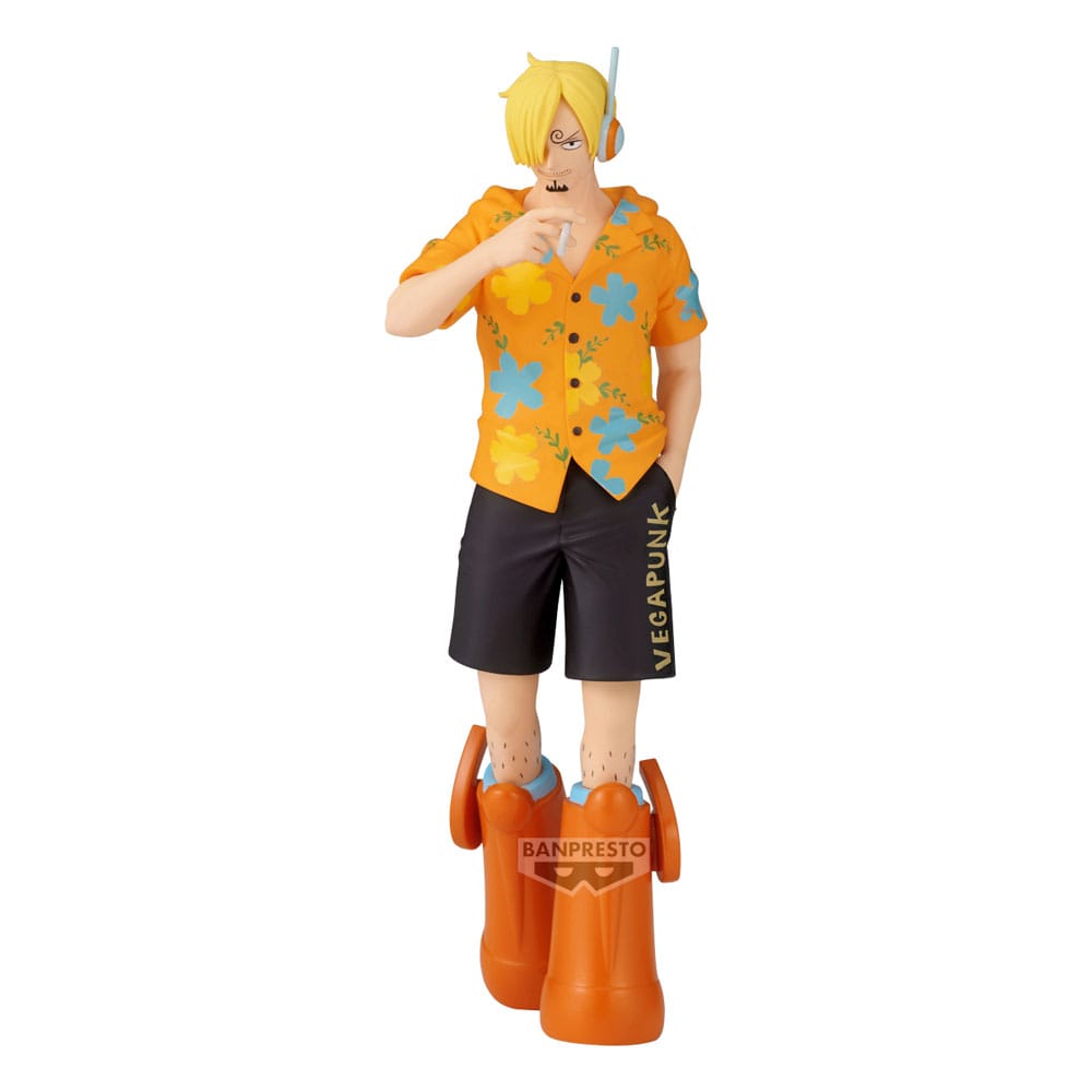 Figurine One Piece Sanji The Shukko Ver. Egghead 17cm de face