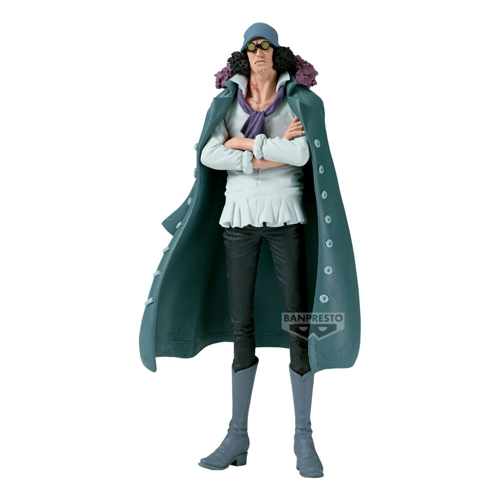 Statuette One Piece Kuzan (Aokiji) Banpresto King of Artist vue de face