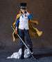 Figurine Sabo One Piece Banpresto, vue latérale, montrant la pose dynamique et la qualité du PVC