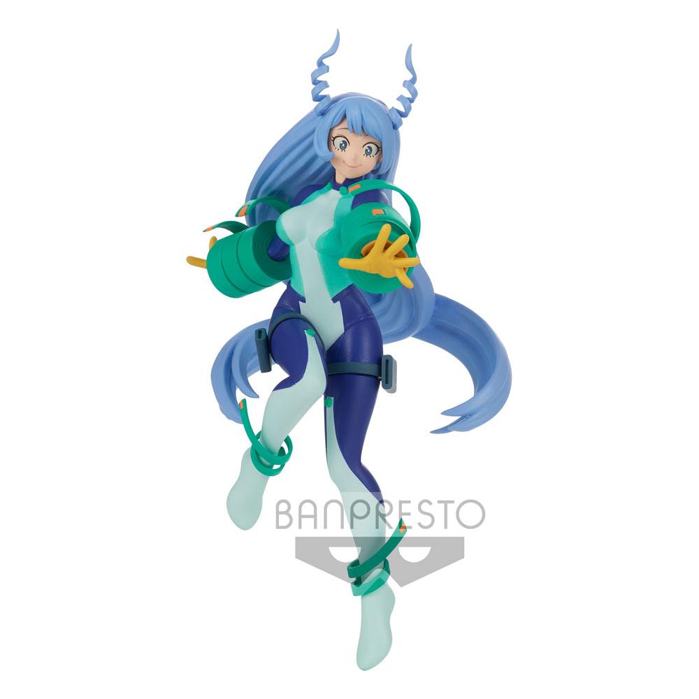 Statuette Nejire Hado My Hero Academia Banpresto vue de face, pose dynamique