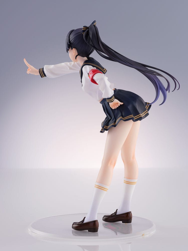 Vue latérale de la figurine Uyu Alpha montrant la qualité du PVC