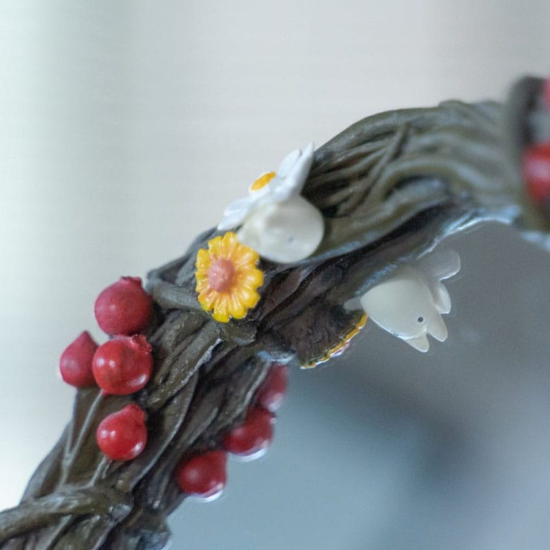 Miroir Mon Voisin Totoro, vue latérale, dimensions 6x19x18 cm