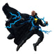 Figurine Black Adam DAH 1/9 Beast Kingdom en pose dynamique, éclairage LED activé