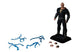 Gros plan sur les accessoires interchangeables de la figurine Black Adam, mains et effets