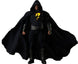 Figurine Black Adam Beast Kingdom posant avec un effet de puissance, éclairage LED