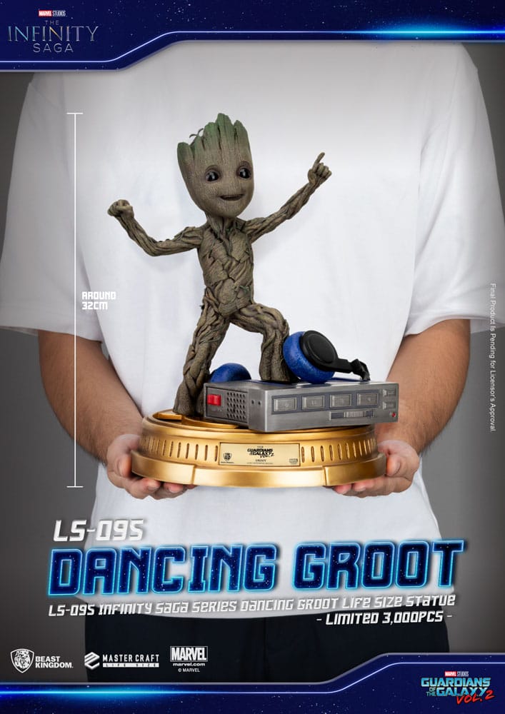 Collection Marvel : statuette Dancing Groot Beast Kingdom
