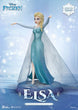 Statuette Elsa Let It Go 40cm, vue arrière avec détails de la cape et des cheveux